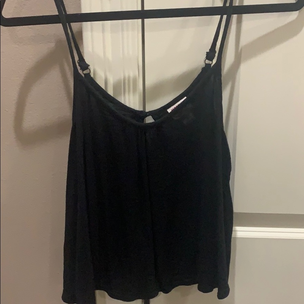 Black Crop Tank